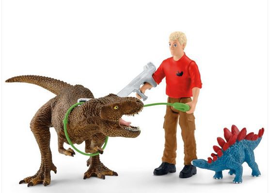 ATAC DE TIRANOSAURES REX SCHLEICH