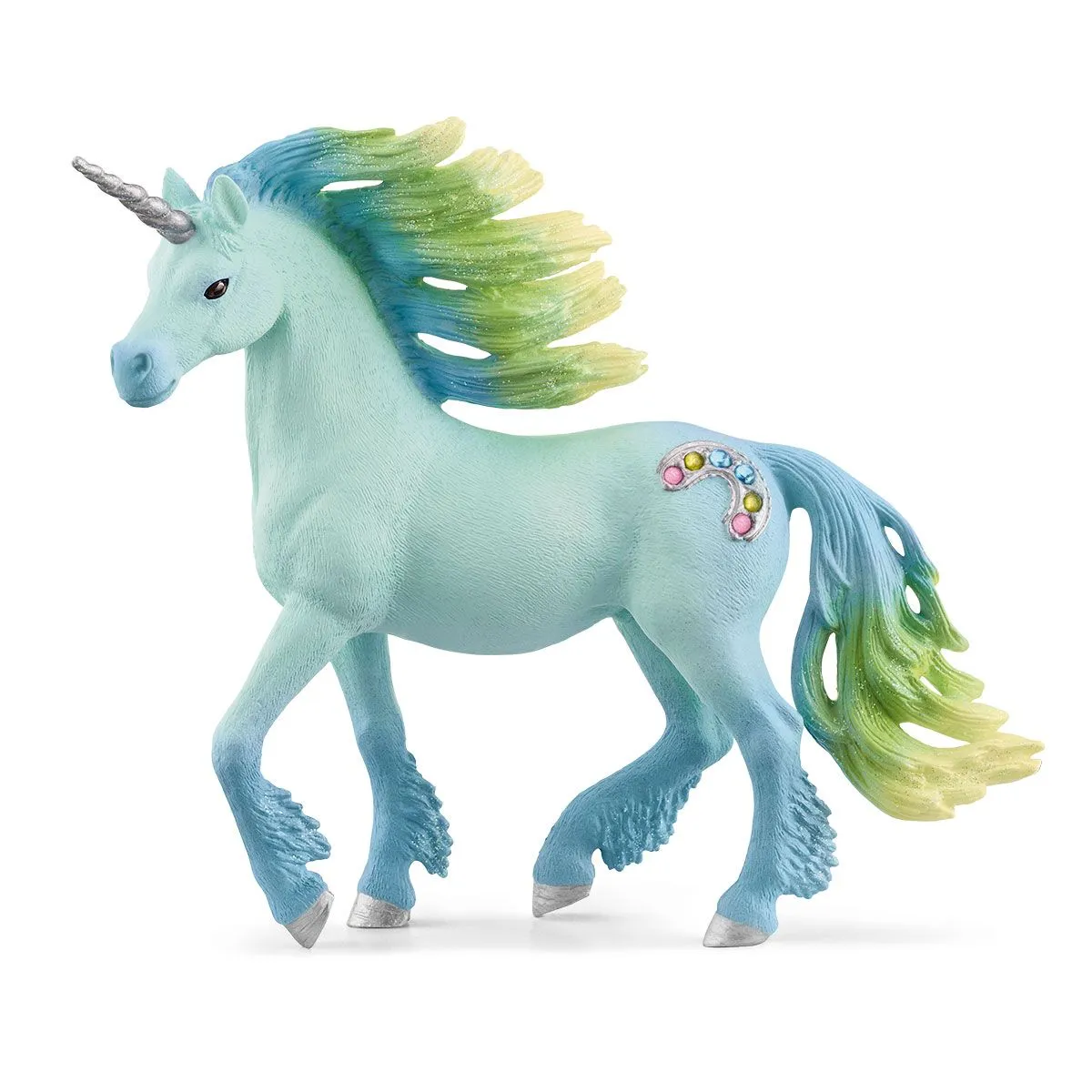 Semental unicornio de algodón de azúcar Bayala schleich
