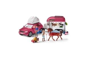 AVENTURA EN COCHE Y REMOLQUE PARA CABALLOS