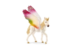 Potro unicornio arcoíris alado Bayala Schleich