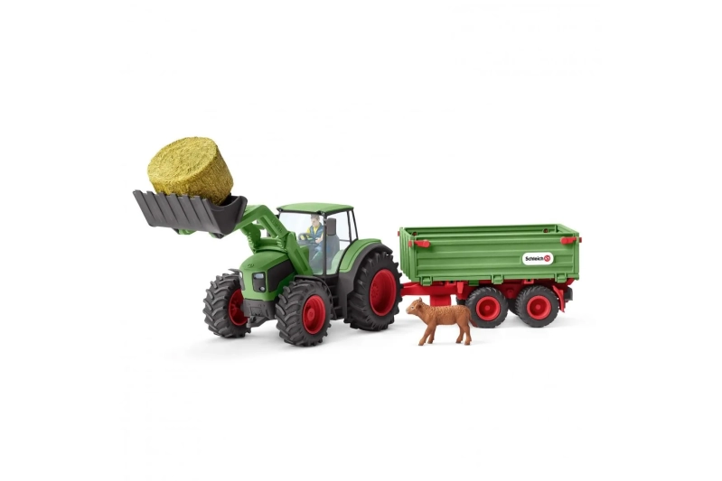 Tractor amb remolc Schleich