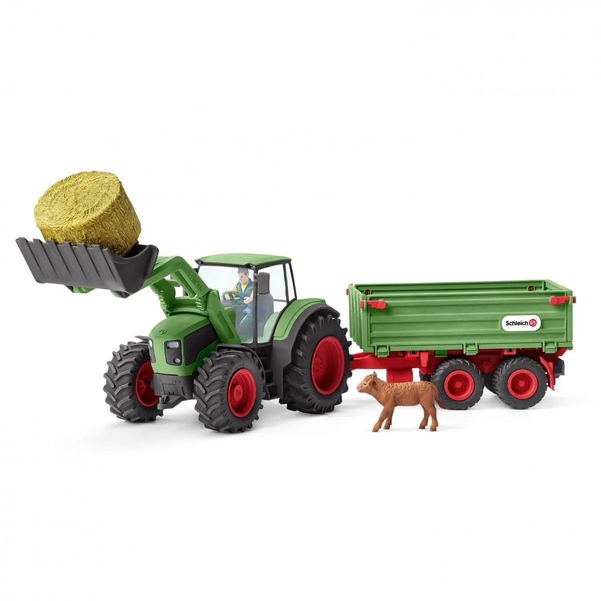 Tractor amb remolc Schleich
