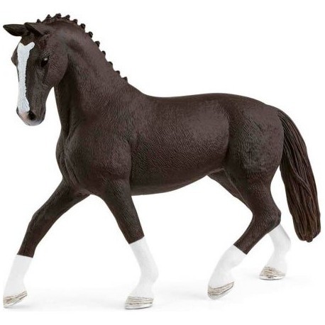 Yegua hannoverian negra schleich