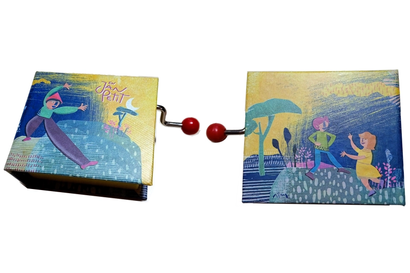 Caixeta musical en Jan petit