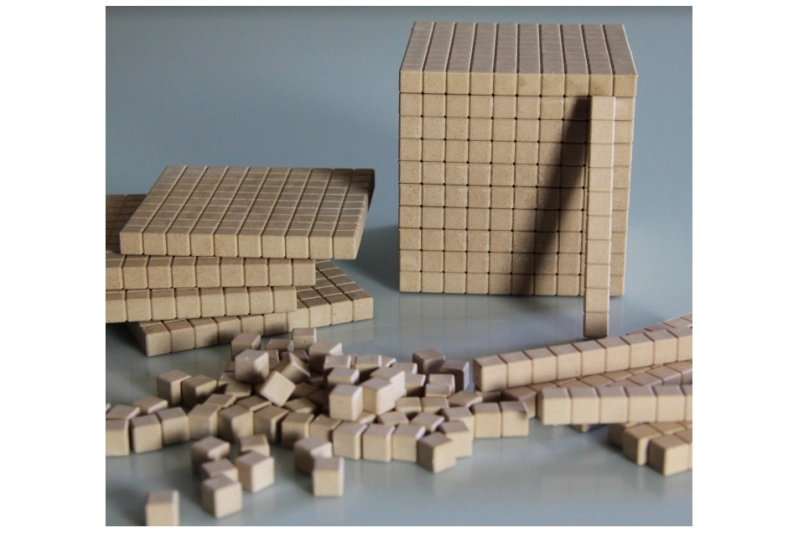 Base 10 con marcado 121 peces ReWood