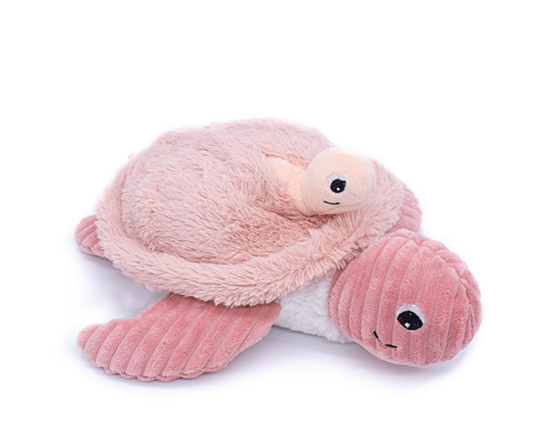 Peluche Sauvenou, la Tortuga Rosa