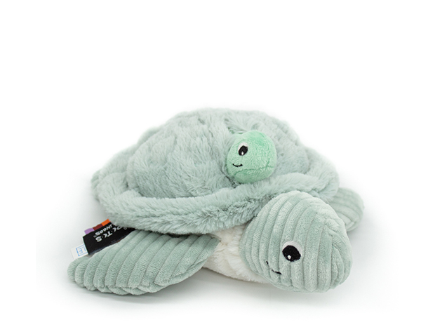 Peluche Sauvenou, la Tortuga verde