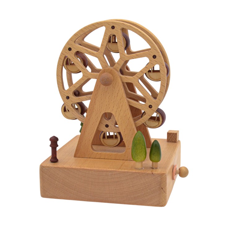 Nòria Musical de Fusta - Base Quadrada