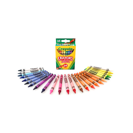 24 ceras crayola