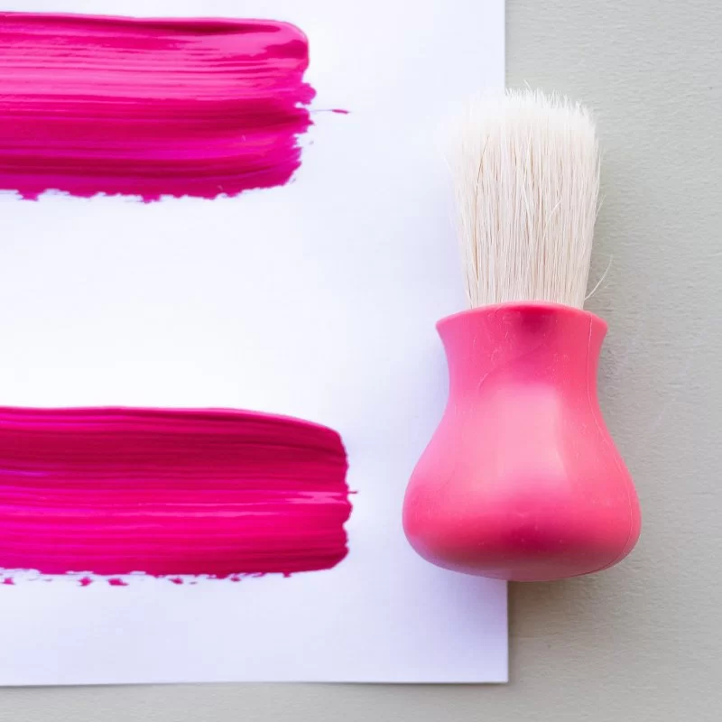 Pinzell gruixut amb mànec