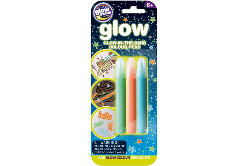 Retoladors de colors Glow brillen a la foscor