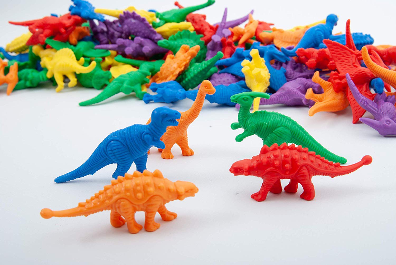 128 dinosaurios para contar