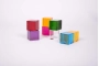 Cubo sensorial translúcido individual