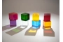 Cubo sensorial translúcido individual