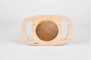 Panell sensorial individual purpurina daurat