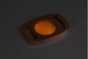 PANELL SENSORIAL INDIVIDUAL FLUORESCENT TARONJA