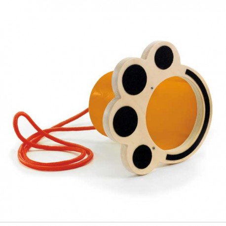 Xanques de fusta amb forma de petjada