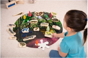 Blocs de rèptils i amfibis de fusta - 15 peces