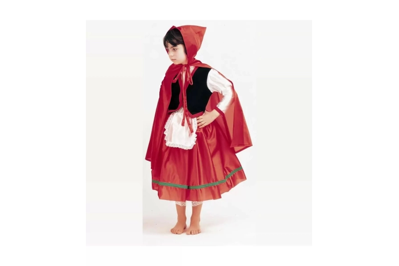 DISFRAZ CAPERUCITA 4 AÑOS