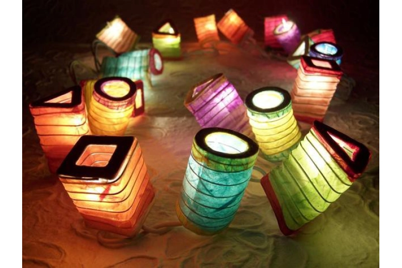 Luces con 20 farolillos