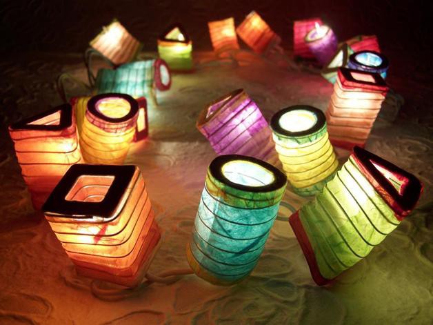 Luces con 20 farolillos