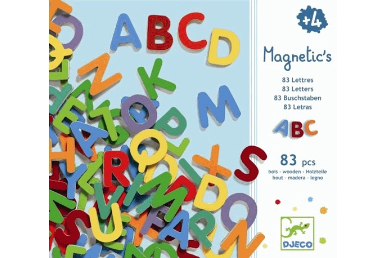 83 Letras mayúsculas magneticas