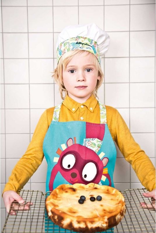 Delantal infantil y gorro cocinero George