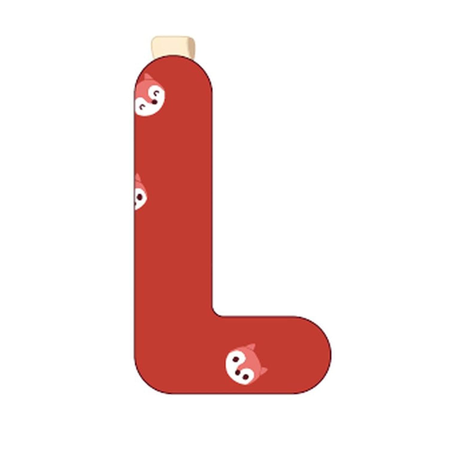 LETRA L DE ROPA ALICE ROJA