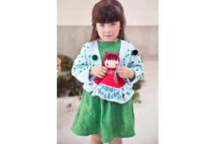 Titella reversible caputxeta vermella, àvia i llop