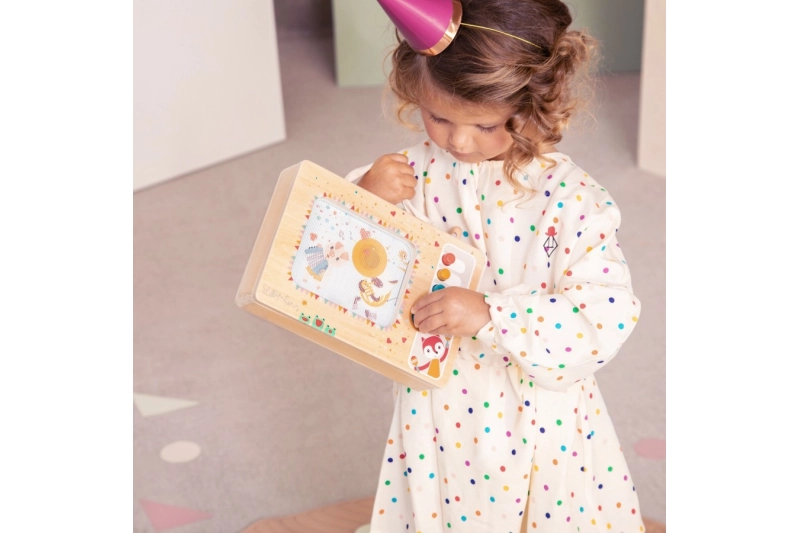 Caja de música ilustrada