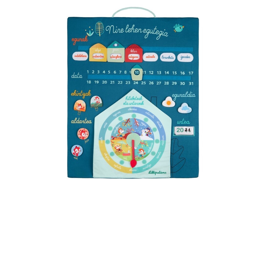 Calendari Nire lehen egutegia (ed. euskera)