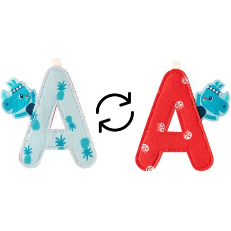 Lletra A de roba Marius