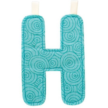 Letra H de ropa