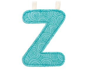 Lletra Z de roba