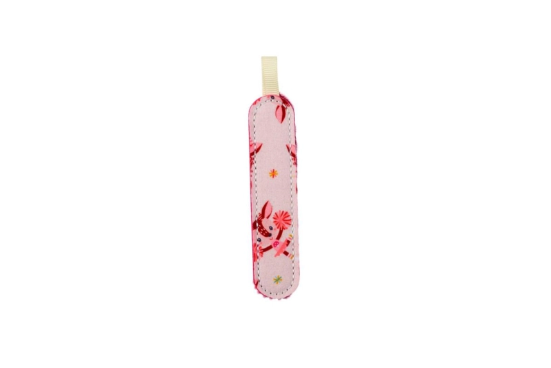 Lletra I rosa fosforescent de roba