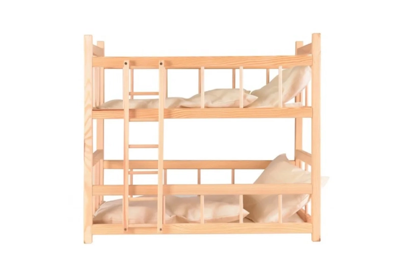 Litera de Madera con escalera