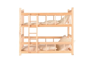 Llitera de fusta amb escala