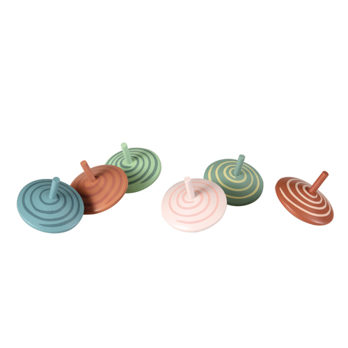 Peonza remolino de colores pastel