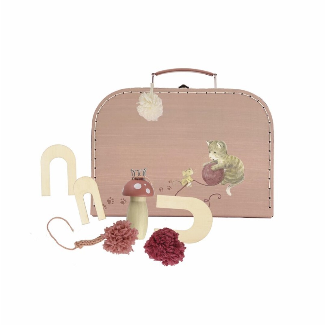 Maletín con kit de lana