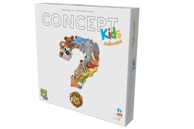 Concept kids animales