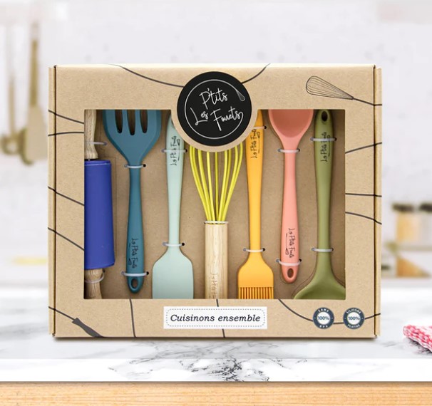 Joc d'utensilis de cuina per a infants Les P'tits