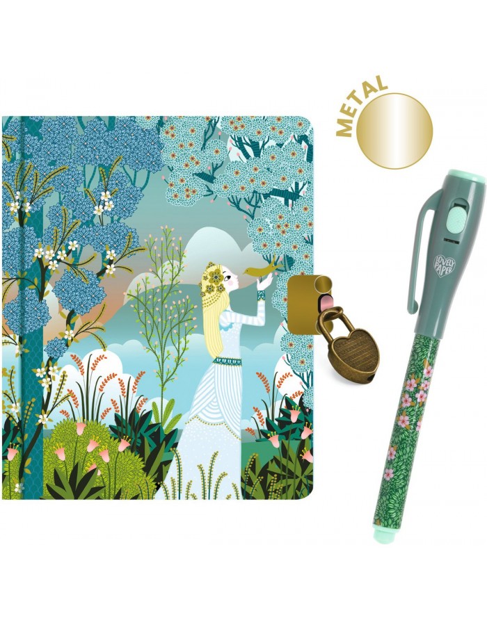 Quadern secret Charlotte+rotulador màgic