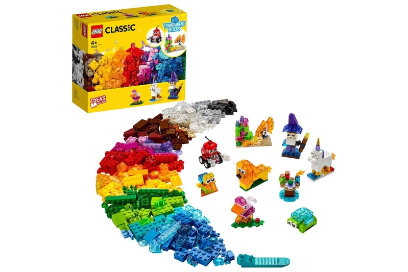 LEGO creatiu amb peces transparents