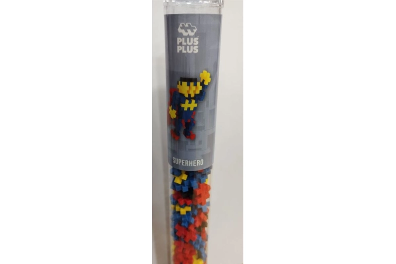 Plus Plus Superhero tub de 100 peces