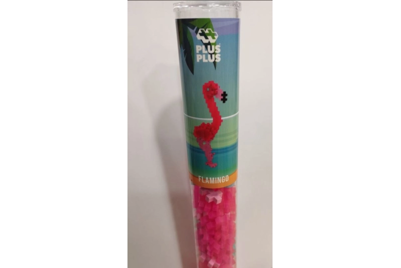 Plus Plus Flamenc tub de 100 peces