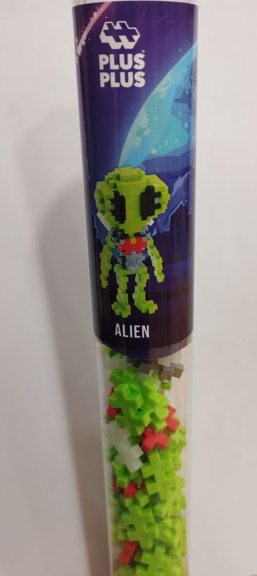 Plus Plus Alien tub de 100 peces