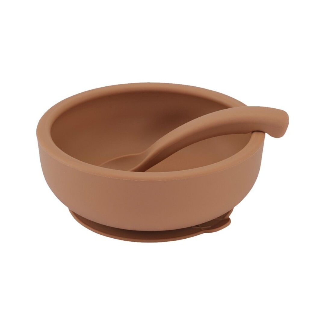 BOL AMB TAPA DE SILICONA AMB CULLERA-TERRA
