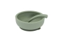 BOL AMB TAPA DE SILICONA AMB CULLERA-VERD