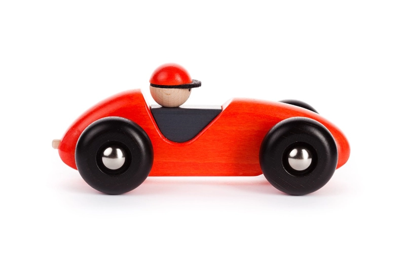 Cotxe de carreres vermell