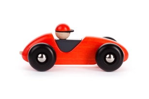 Cotxe de carreres vermell
